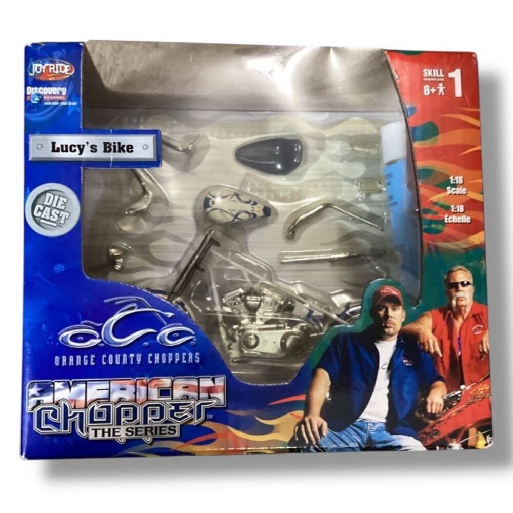 JoyRide American Chopper Lucy’s Bike 1:18 Scale Model Kit 2005